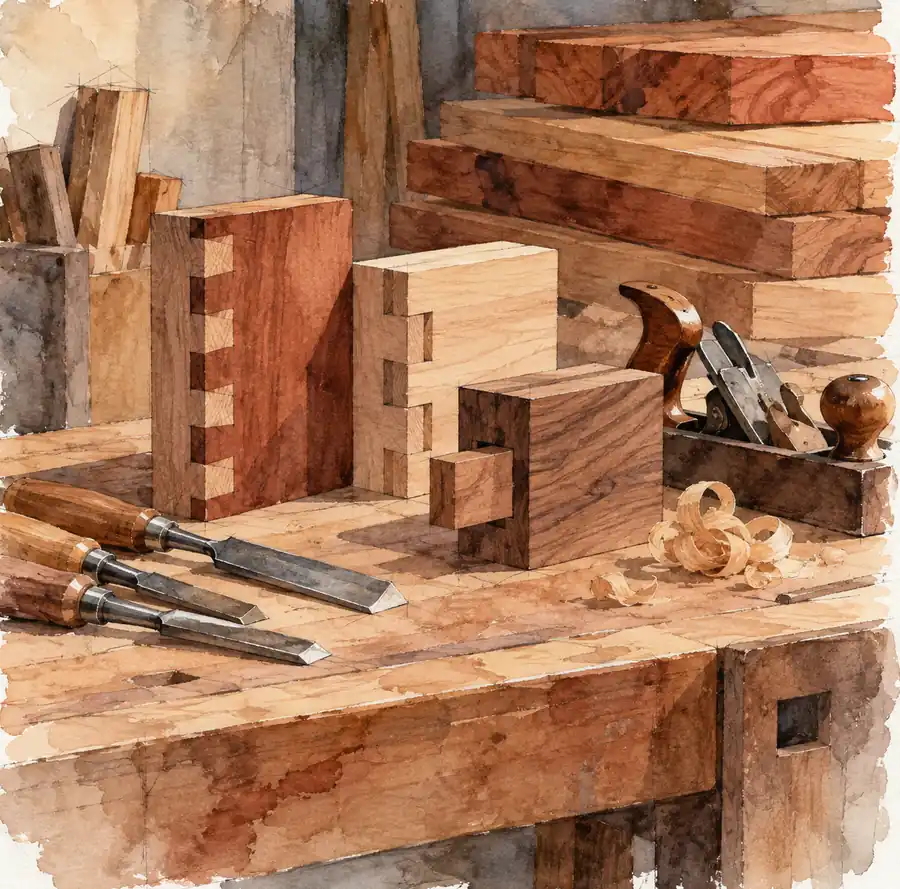 Illustration of construction businesses equipment and workspace